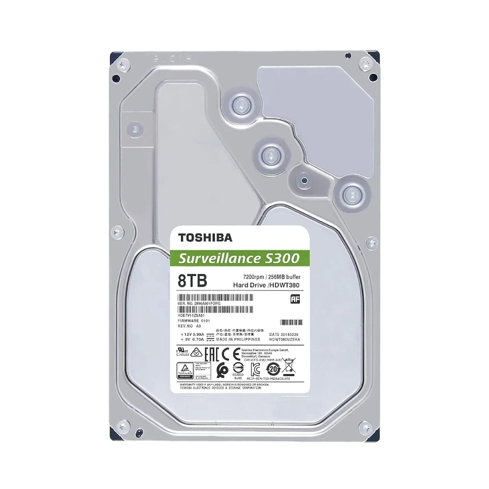 Toshiba Surveillance Hard Disk 8TB SATA 3.5 Inch view 2